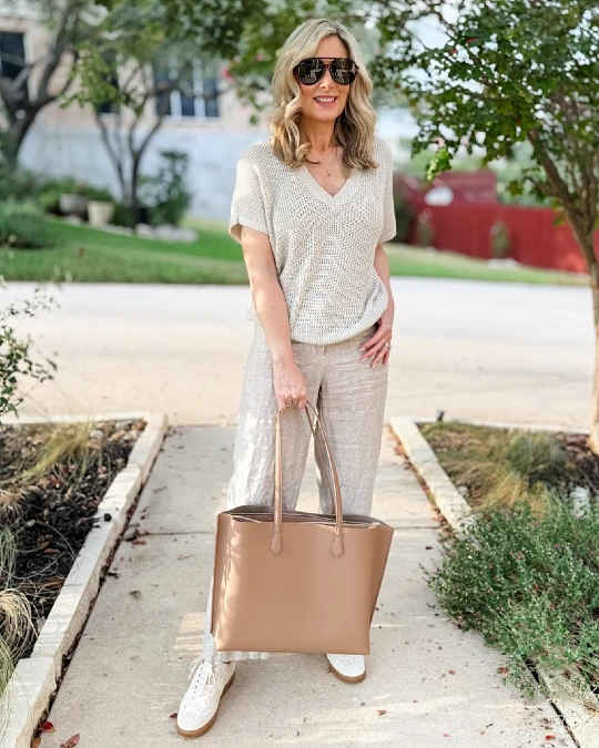 A Relaxed Neutral Outfit