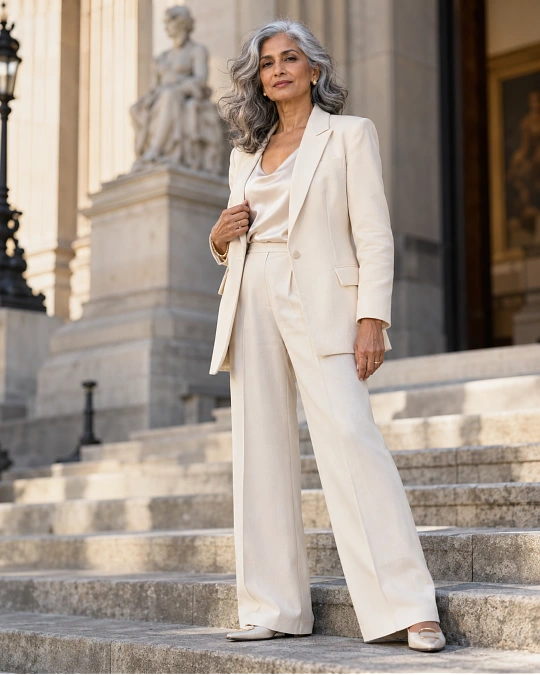 Helen Mirren inspired elegant style