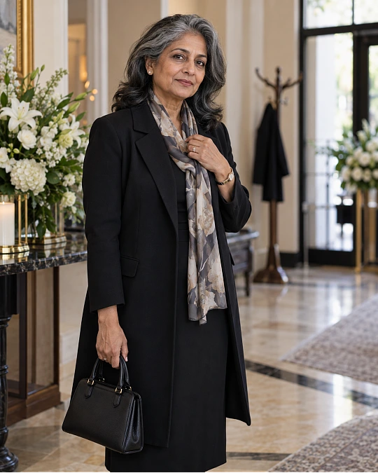 Jewelry, Bags, Scarves, and Makeup Should Feel Quietly Finished