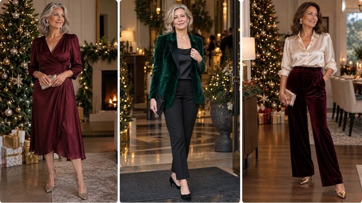 What to Wear to a Christmas Party Over 50: 6 Foolproof Outfit Formulas