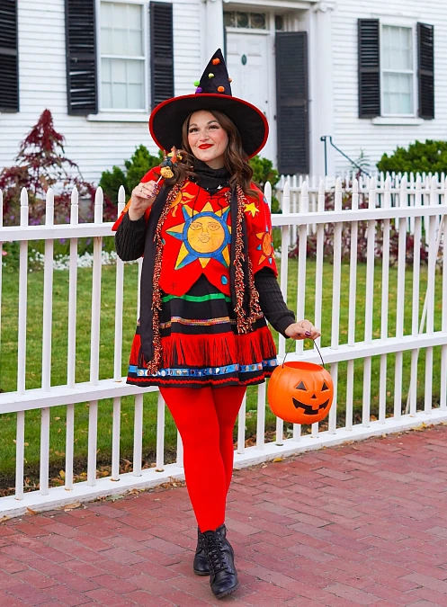 Celestial Colors With Black Boots
