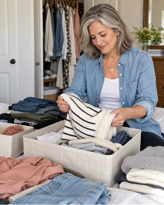 Saturday Morning: Sort Your Clothes by Category, Not by Memory