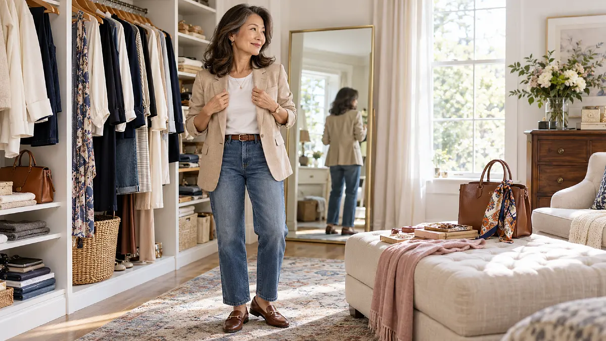 How to Refresh Your Wardrobe at 50 Without Buying Everything New