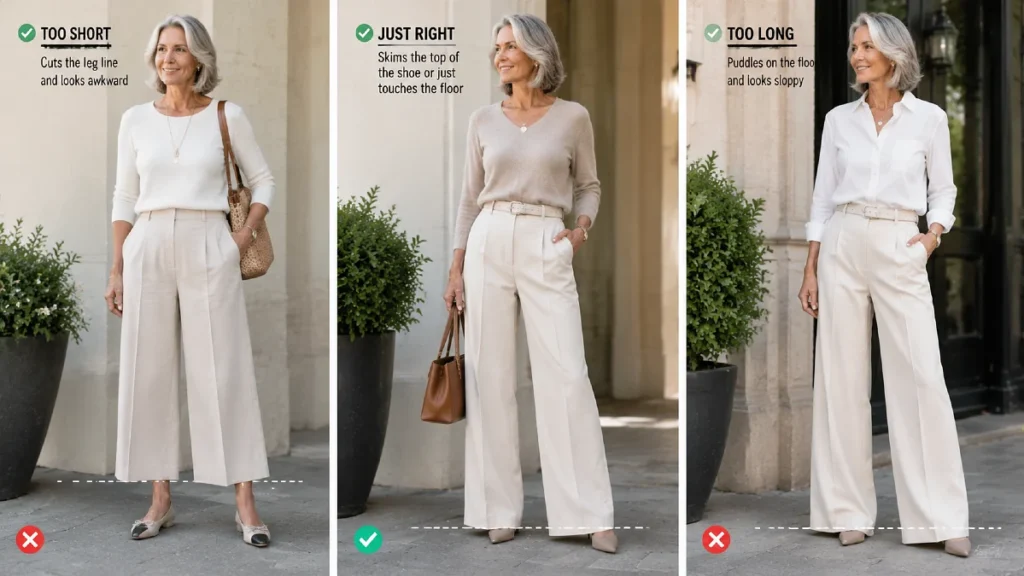 Get the Length and Shoes Right