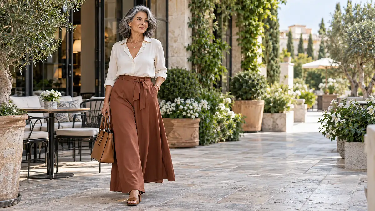 How to Dress an Inverted Triangle Body Over 50