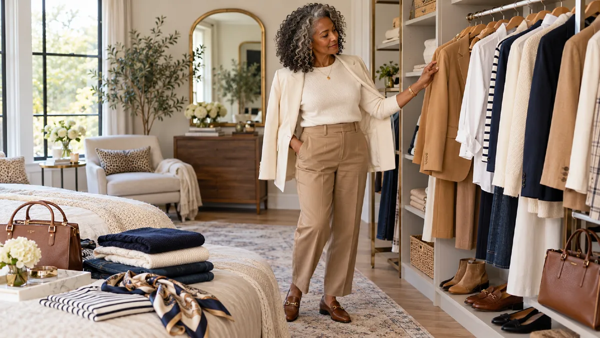 How to Build the Perfect Capsule Wardrobe Over 50 in 10 Steps