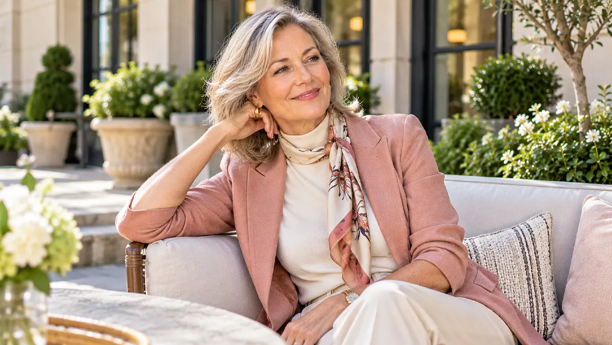 How to Cover Your Decolletage Over 50 in Ways That Are Still Chic