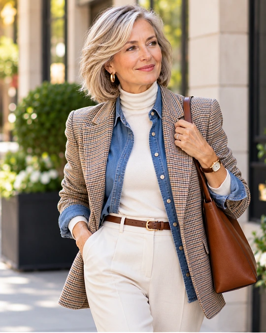 Layer High-Neck Pieces Under Your Favorite Wardrobe Staples