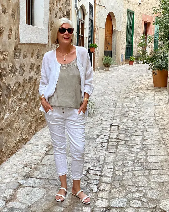 Soft White Travel Layers