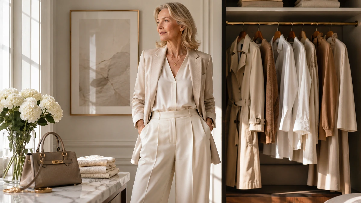 The Old Money Capsule Wardrobe Every Woman Over 50 Should Build