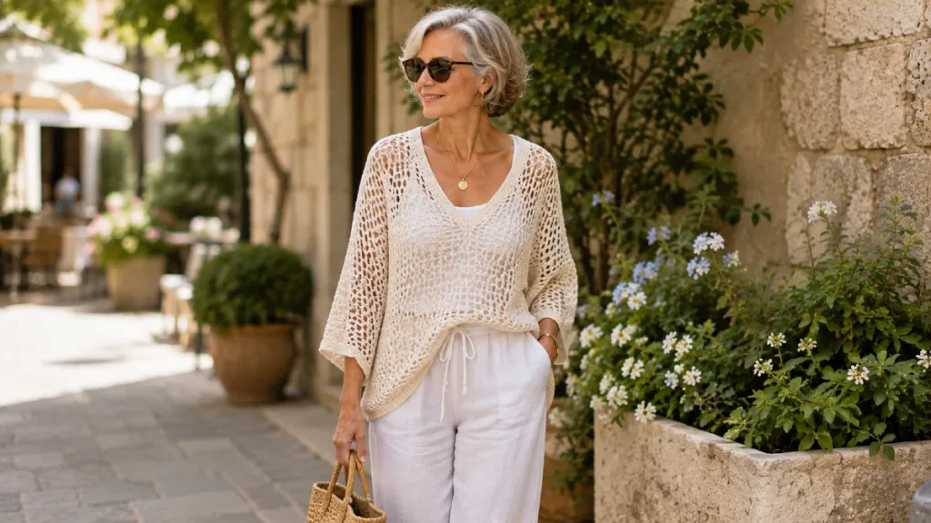 Open-Weave Knits and Crochet Layers