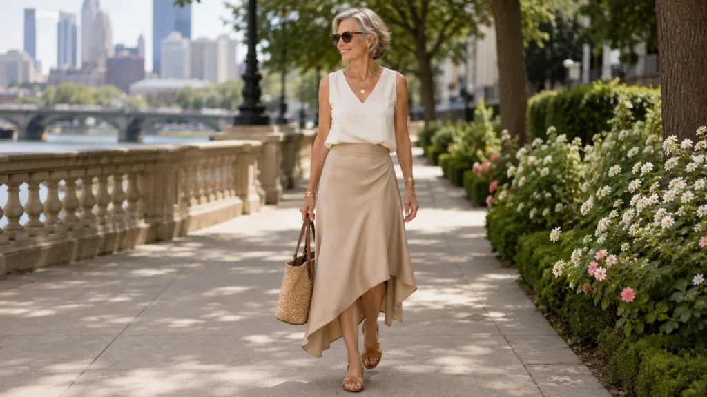 Elegant Asymmetric Hemlines