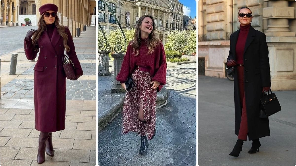 18 Burgundy Outfits for Women Over 50 That Are Rich, Warm, and Flattering