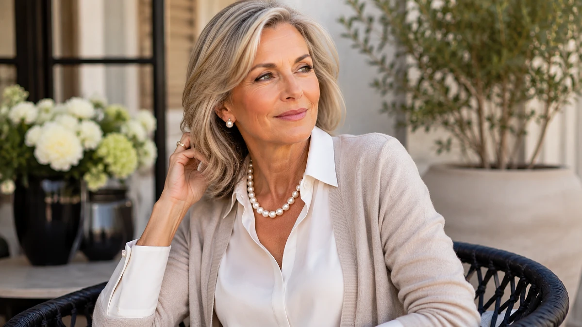 How to Wear Pearls Over 50 Without Looking Dated