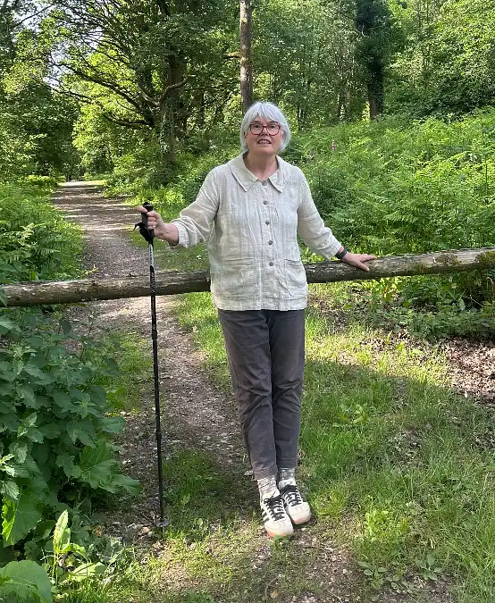 Linen Shirt and Charcoal Hiking Pants