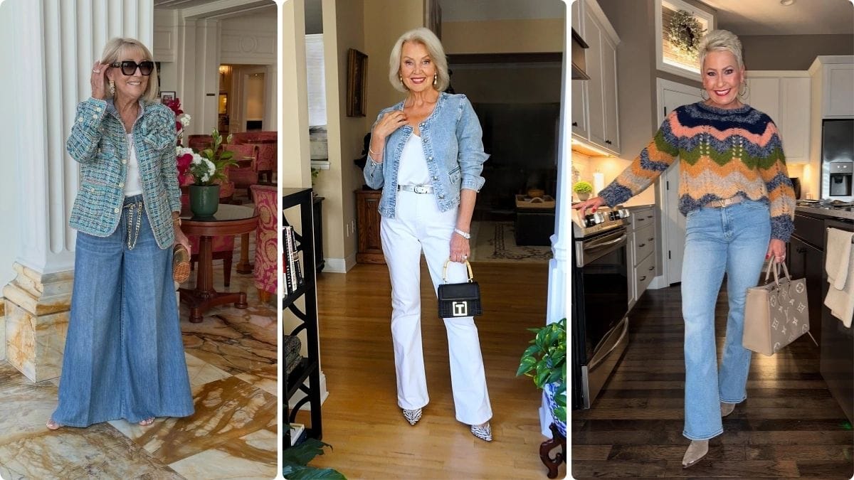 16 Jeans Outfits for Women Over 50 That Prove Denim Never Ages