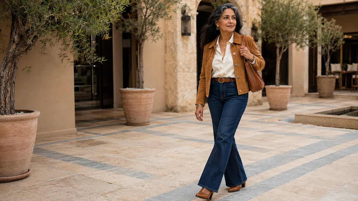 How to Wear 70s Style Over 50 in a Way That Feels Modern
