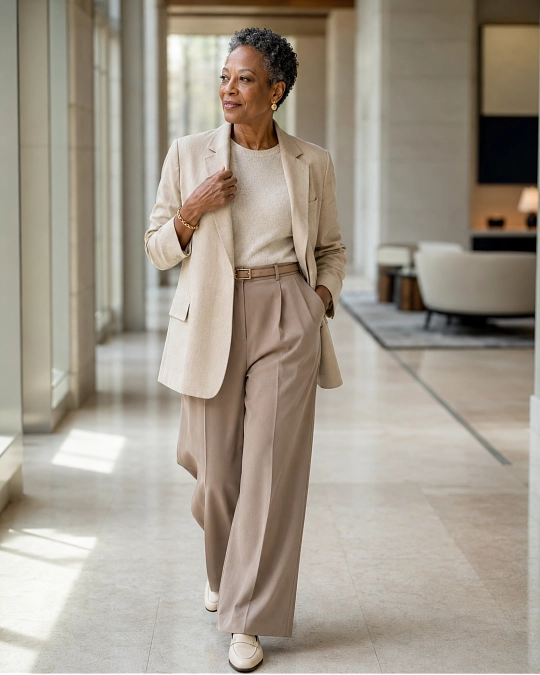 Tonal Neutrals and Relaxed Tailoring Are Making Simple Clothes Look Fresh Again