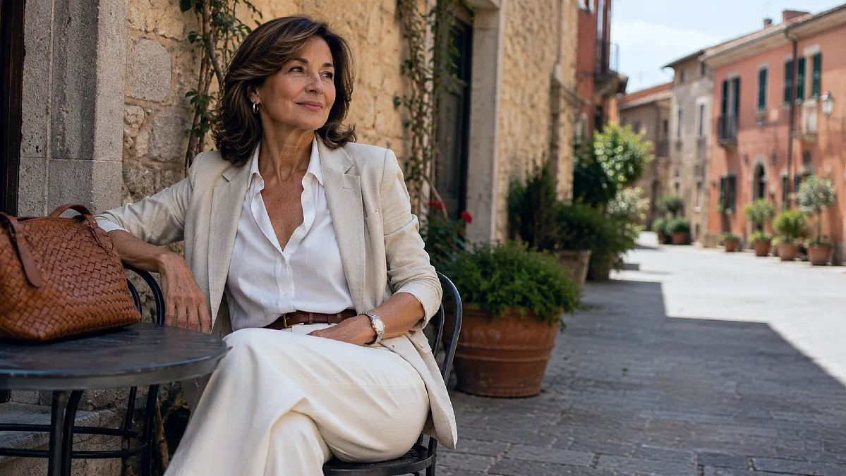 How Italian Women Over 50 Dress (And What You Can Steal From Their Wardrobe)