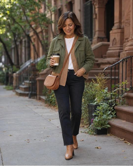 Use Ankle Boots to Make Casual Clothes Look More Pulled Together