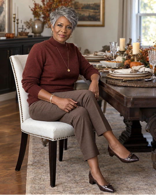 Thanksgiving Clothes Need to Work Sitting Down, Not Just in the Mirror