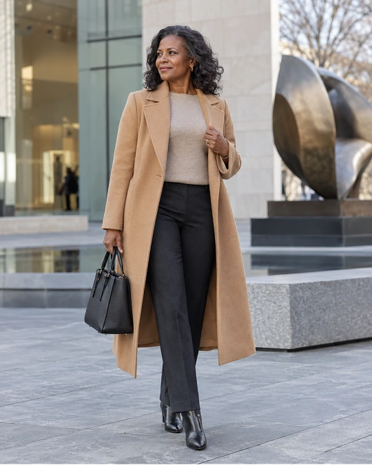 Use Coat Length and Proportion to Keep the Shape Clean