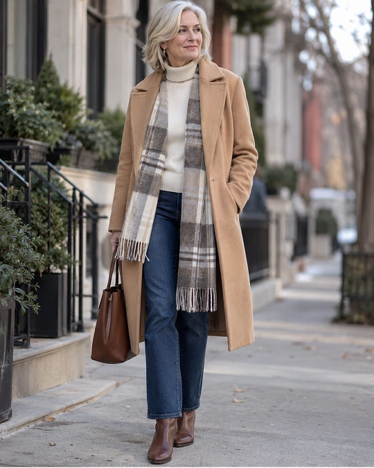 Jeans, Trousers, and Skirts Should Balance Your Winter Layers