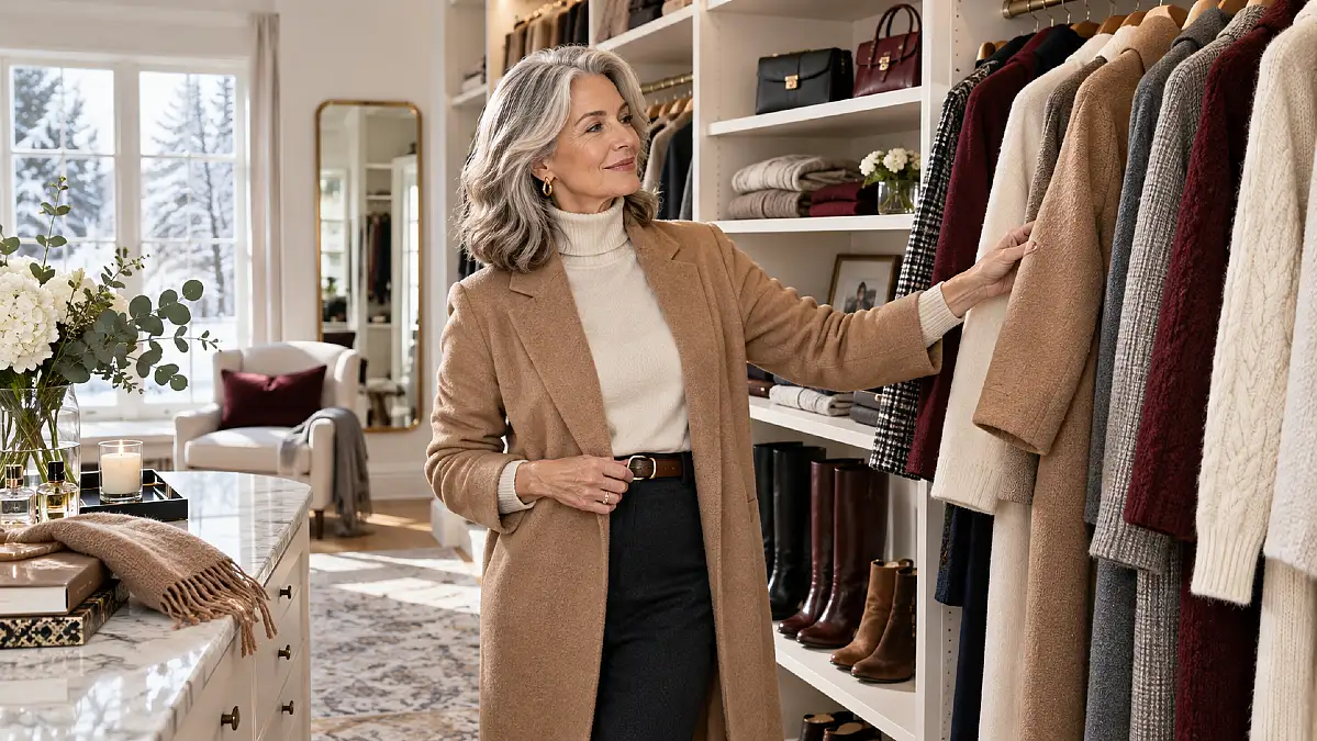 The Winter Capsule Wardrobe for Women Over 50 That Works All Season