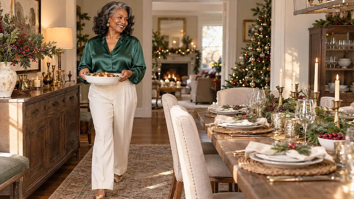What to Wear to Christmas Dinner Over 50 (Festive but Comfortable)