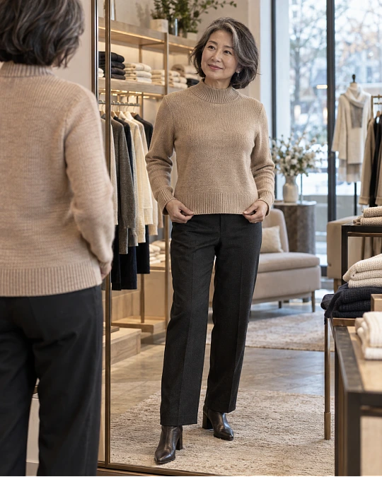 Choose Knitwear That Holds Shape Instead of Swallowing You
