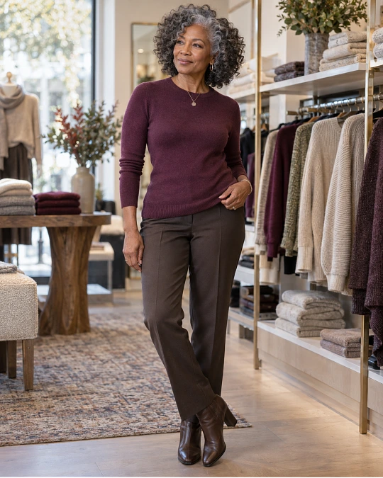 Choose Sweaters That Give Warmth Without Swallowing Your Shape