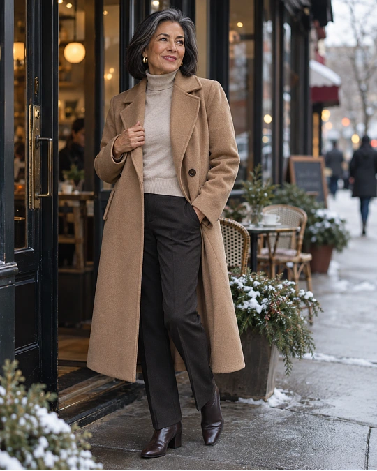 Let Your Coat Provide the Warmth Instead of Adding Another Sweater