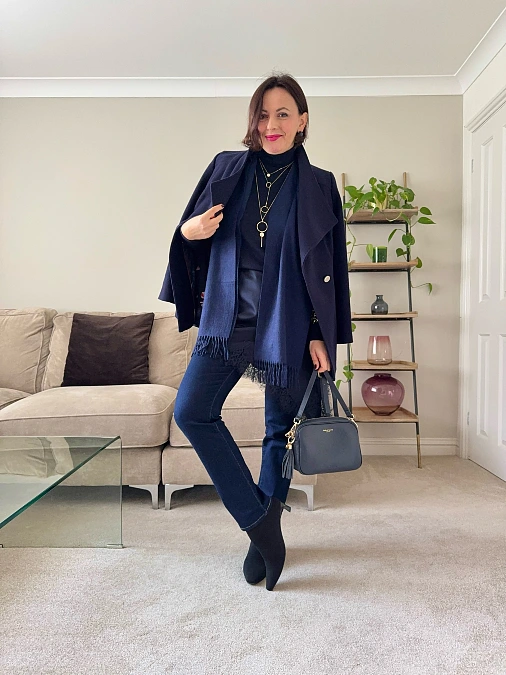 Navy Layers with Dark Denim