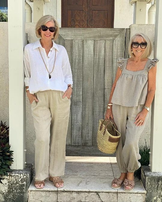 Relaxed Linen Outfits