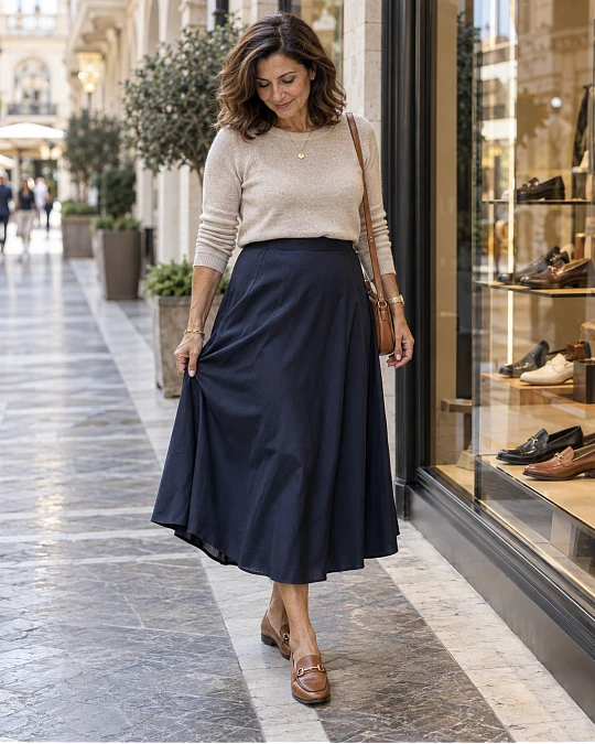 Comfortable Shoes Still Need to Work With Your Hemlines