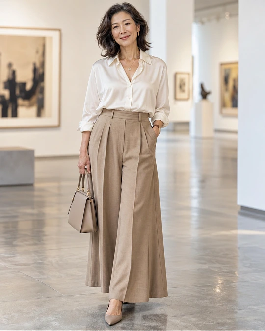 Bottoms that add shape to a rectangle body outfit
