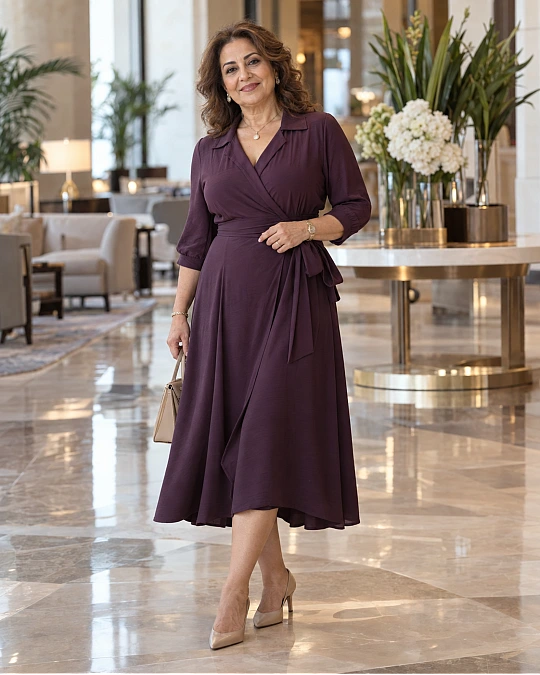 Dresses that create definition for a rectangle body shape
