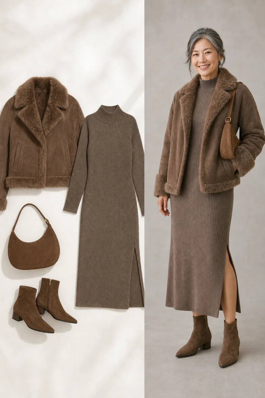 Tactile Monochrome Fall Comfort