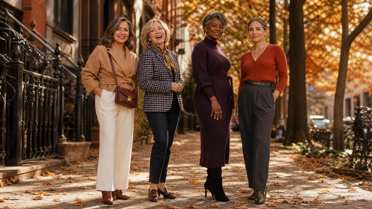 Fall Outfits for Petite Women Over 50