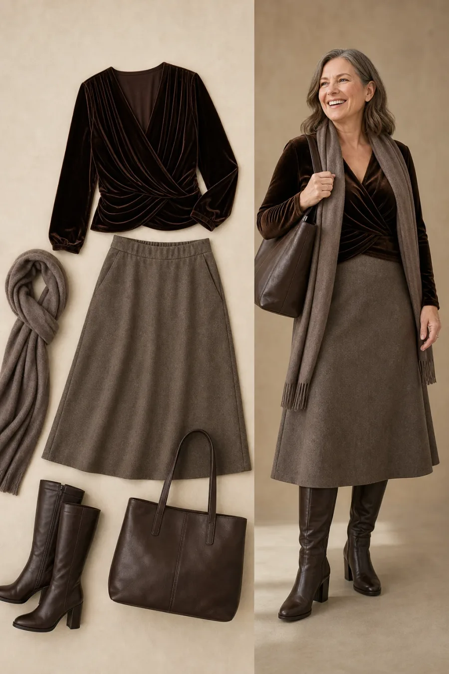 Textured Velvet and Wool
