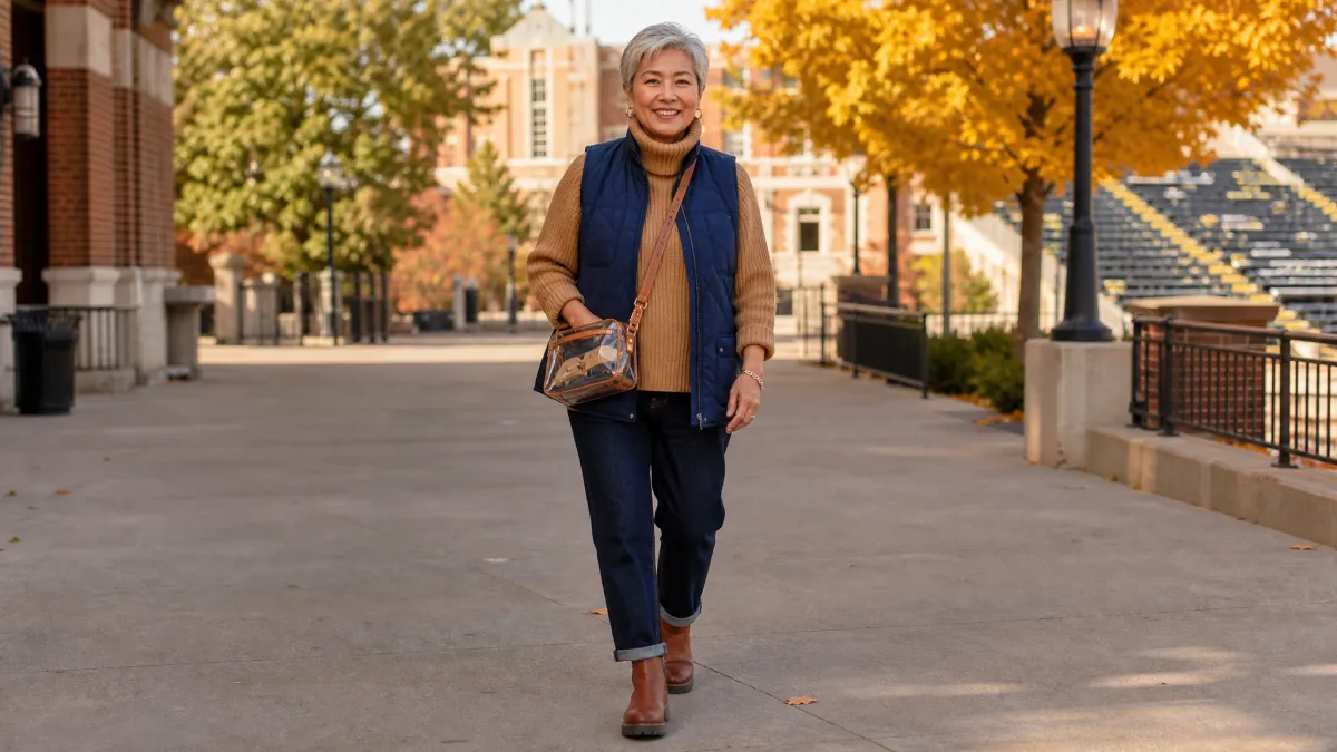 Game Day Outfits for Women Over 50
