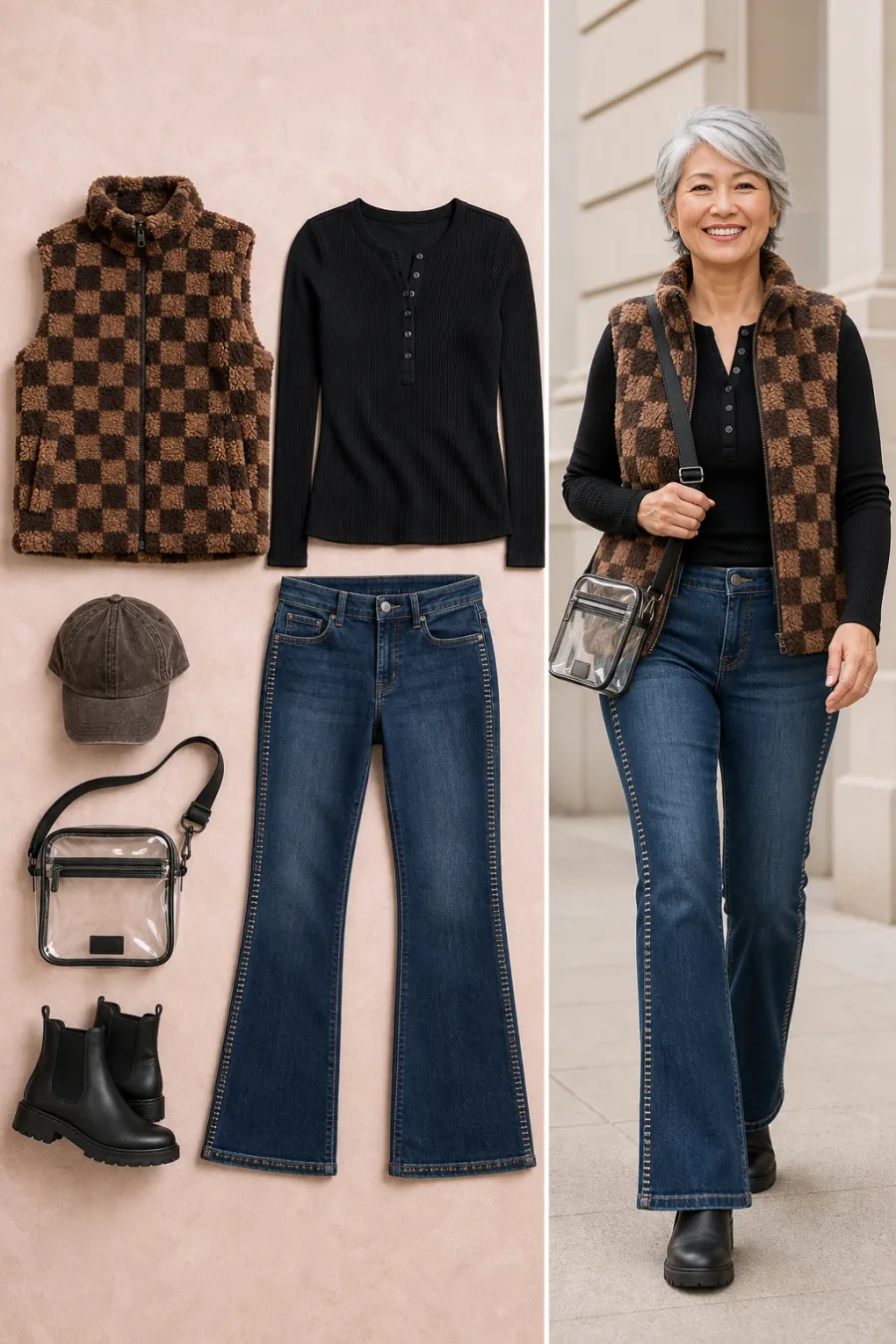 Earthy Tailgate Sherpa Layer