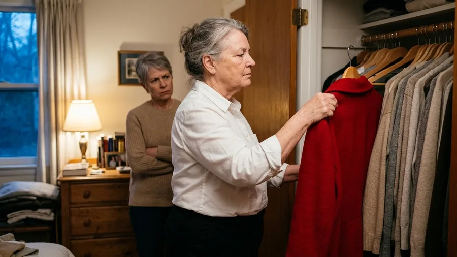The Clothes Left Hanging in the Wardrobe