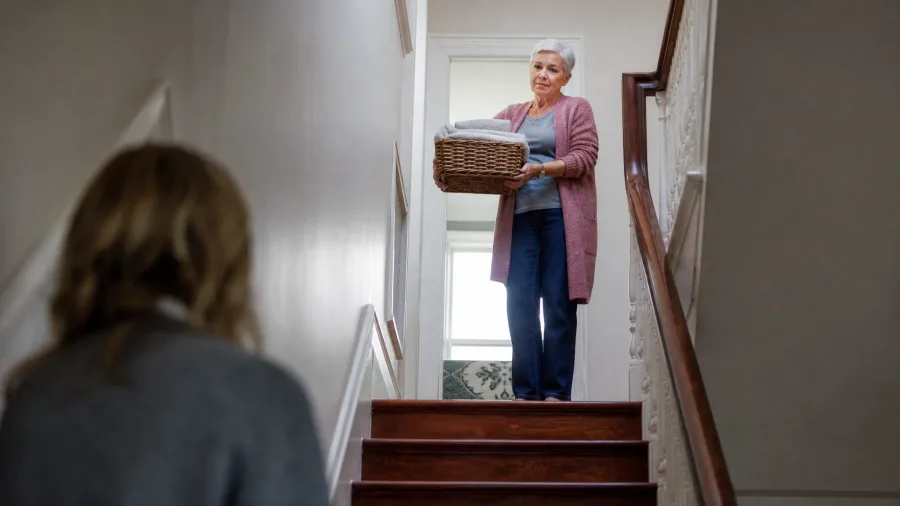 Delaying Downsizing Traps You in an Inaccessible Home Environment